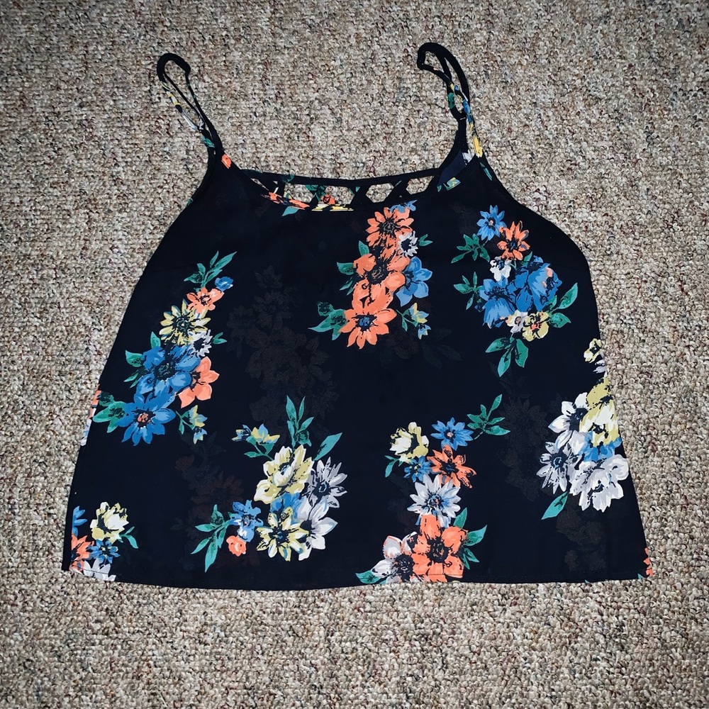 Women’s Floral Tank Top